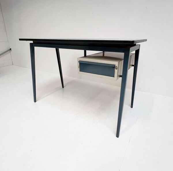 Bureau industriel en métal par Marko, années 1960