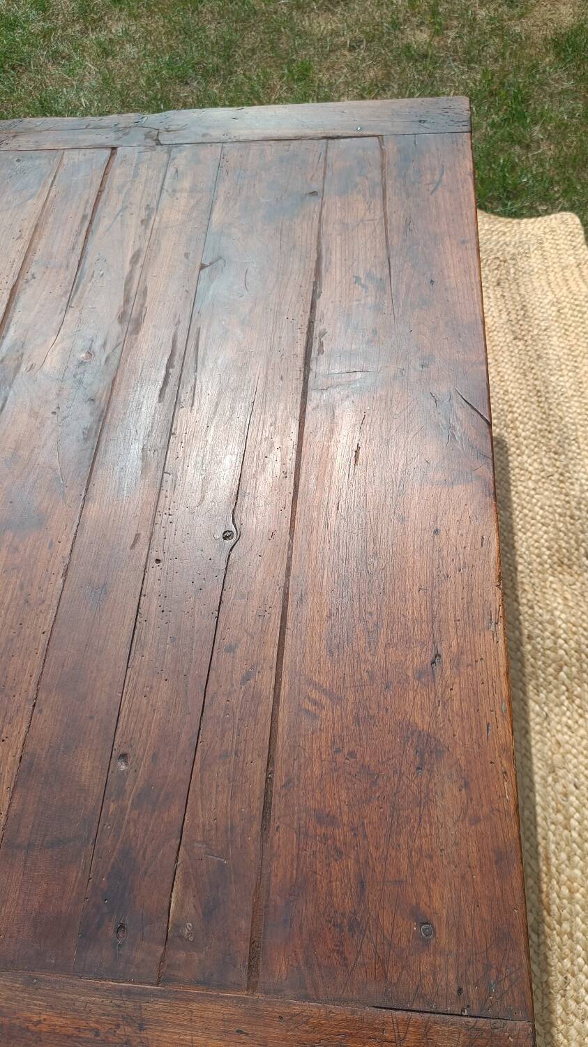 Antique farmhouse coffee table