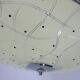 1960s Pendant Light Glass/Chrome, Czechoslovakia