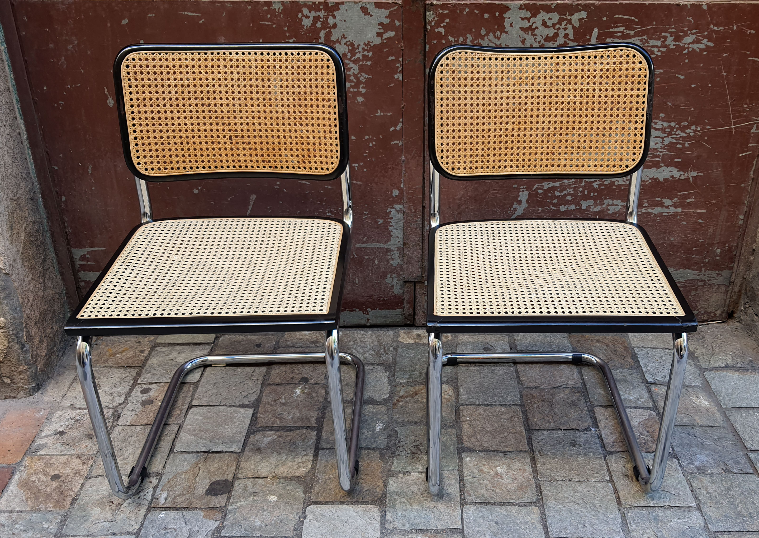 2 chaises B32 Marcel Breuer