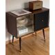 Cabinet Moderniste À Niche Architecturale - Année 60