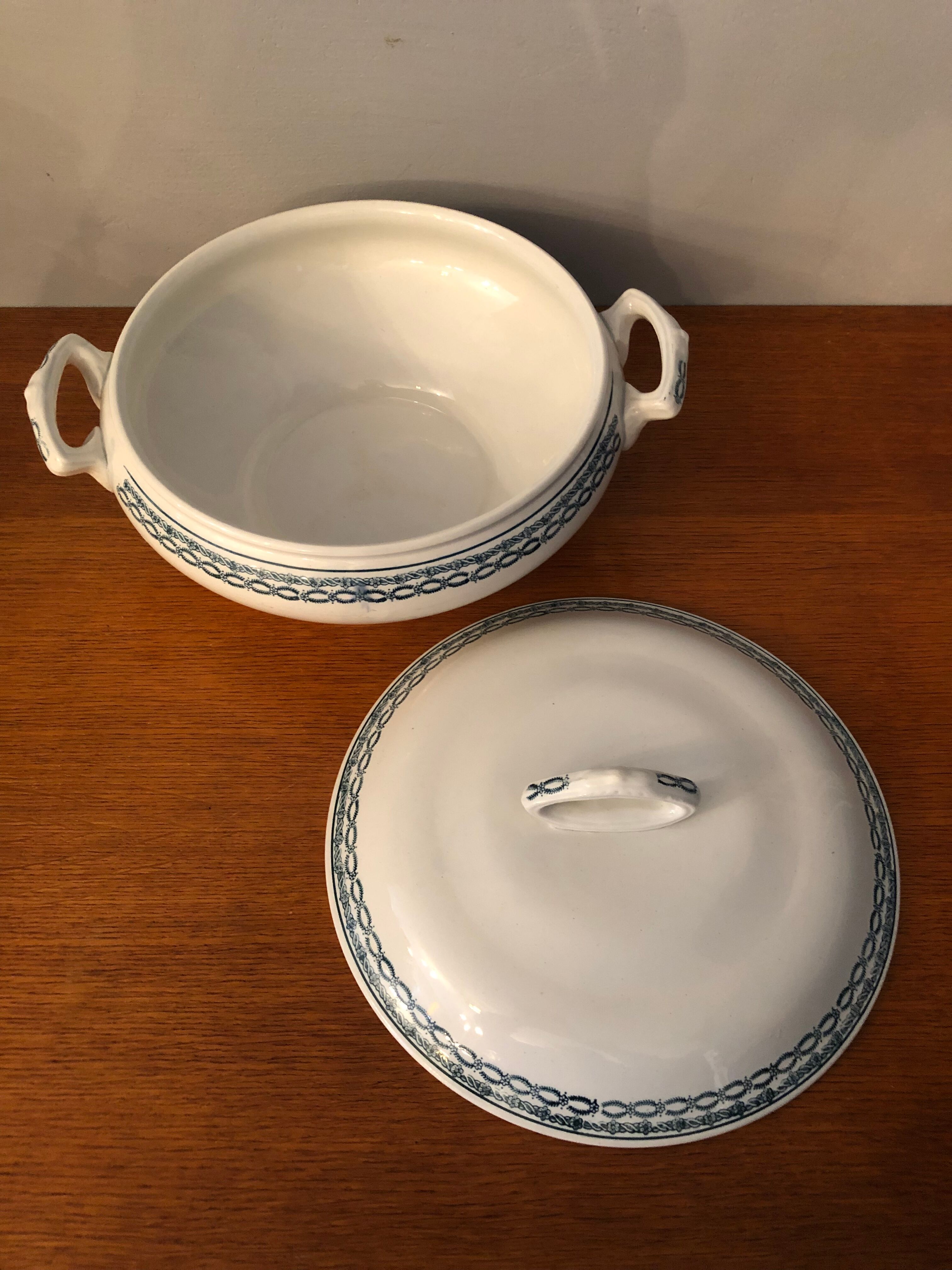 Earthenware soup pot Terre de fer Saint Amand