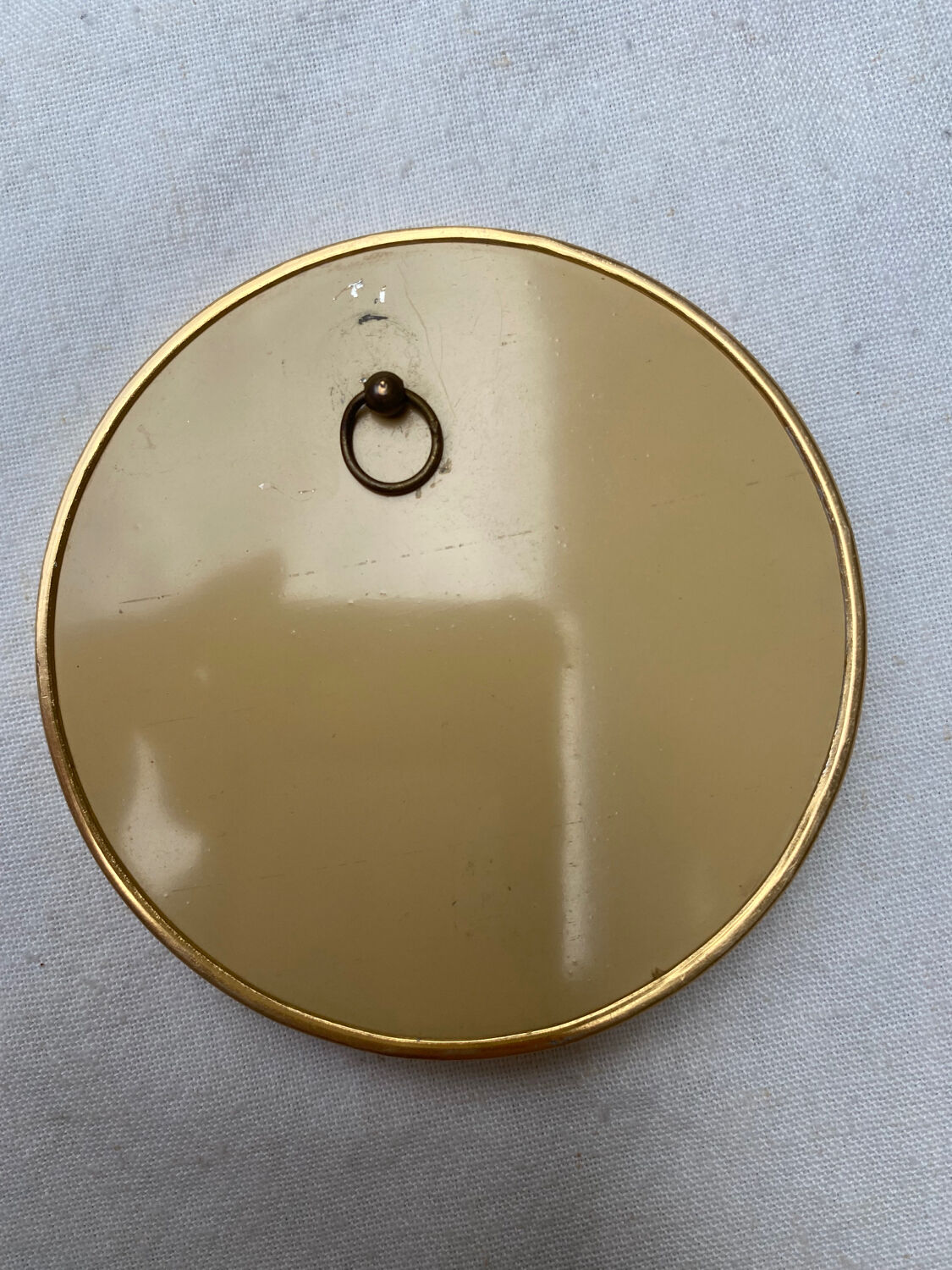 Small round religious frame