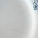 Set of 6 flat plates, Saint Amand model Suzanne, floral decoration