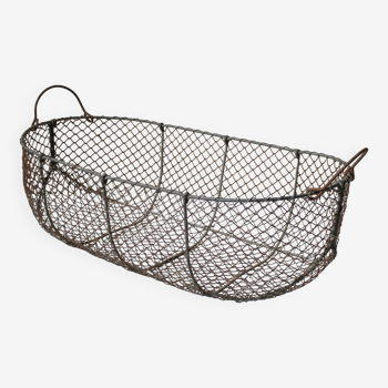 Vintage wire basket