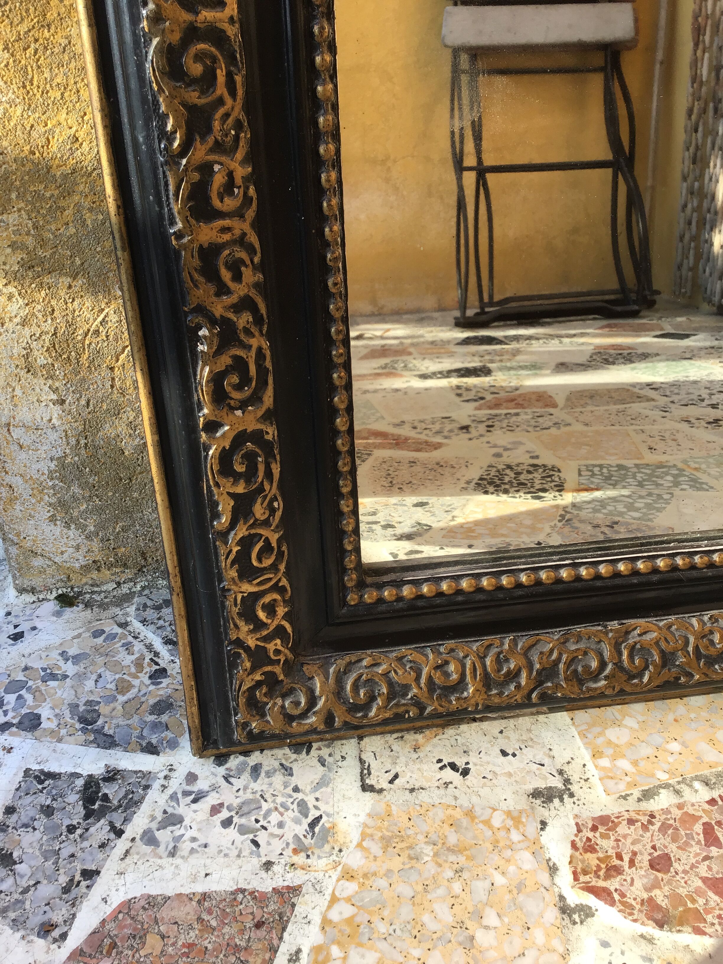 Louis Philippe gold mirror