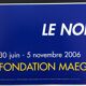 Original exhibition poster