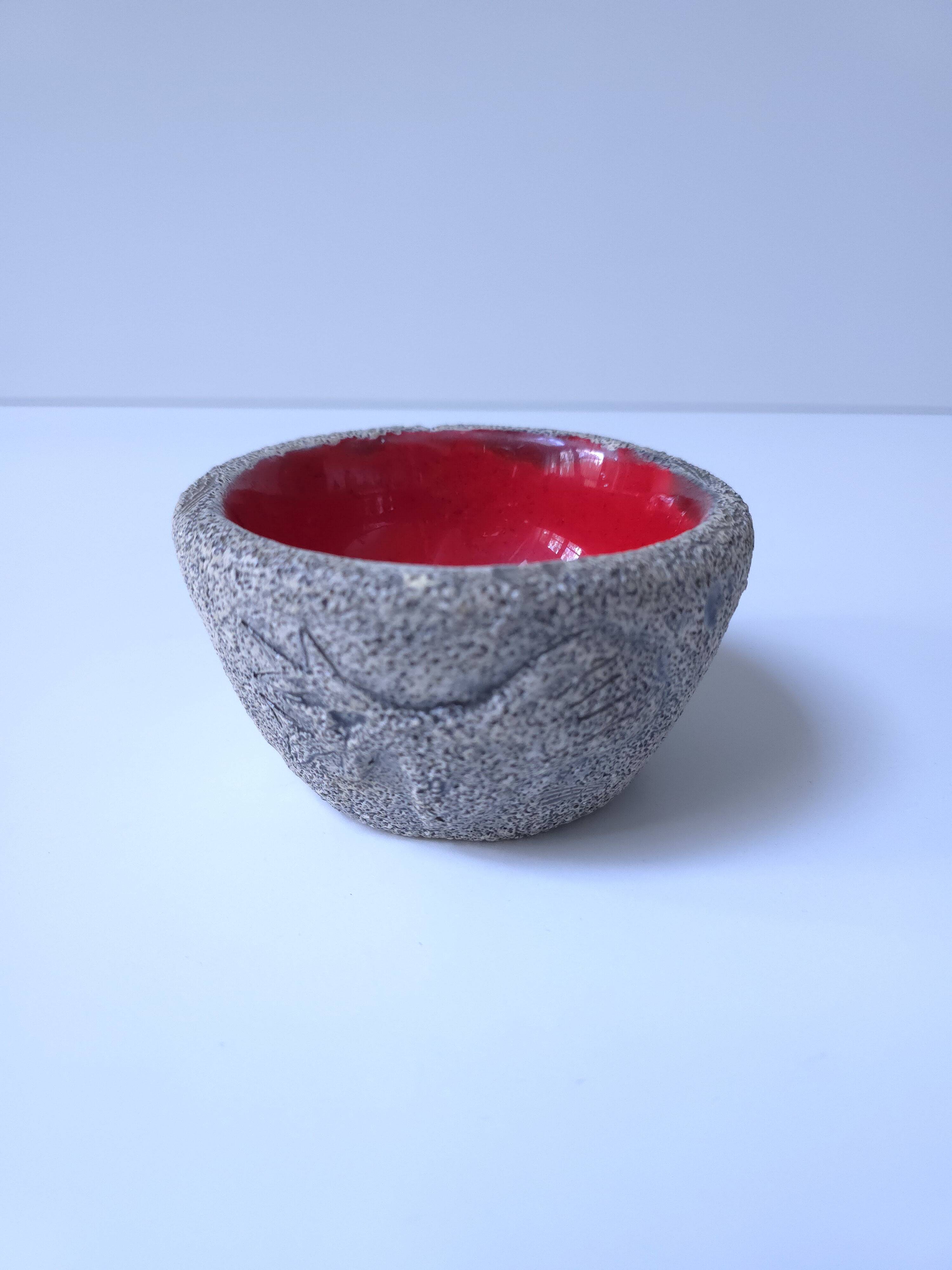 Empty pocket Francis Triay ceramic rock art 1960