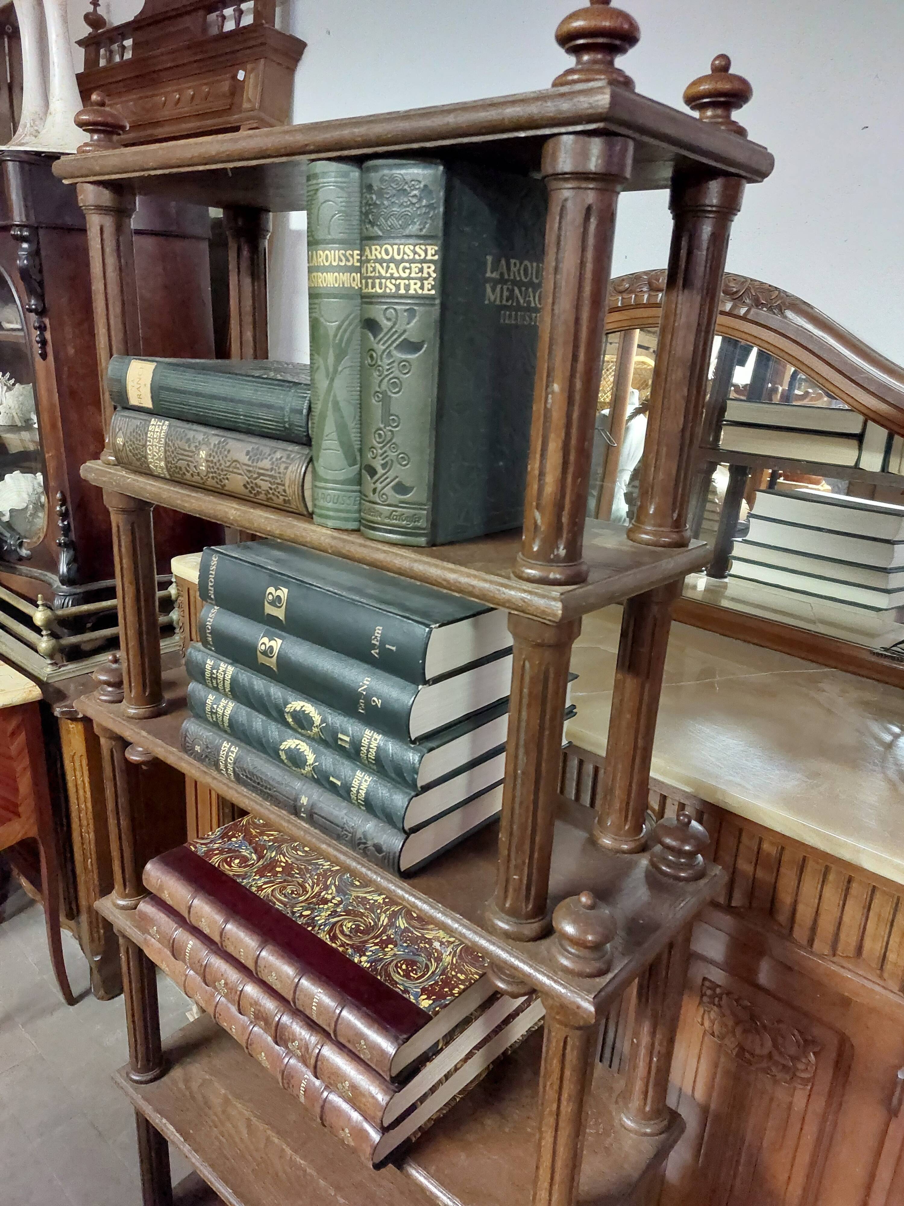 Oak Shelf 6 Trays 1900 -1m62