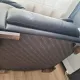 Black leather armchair Roche Bobois