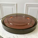 mirror cap smoked in plexi Made in France 70s
