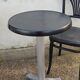 Table bistrot et sa chaise