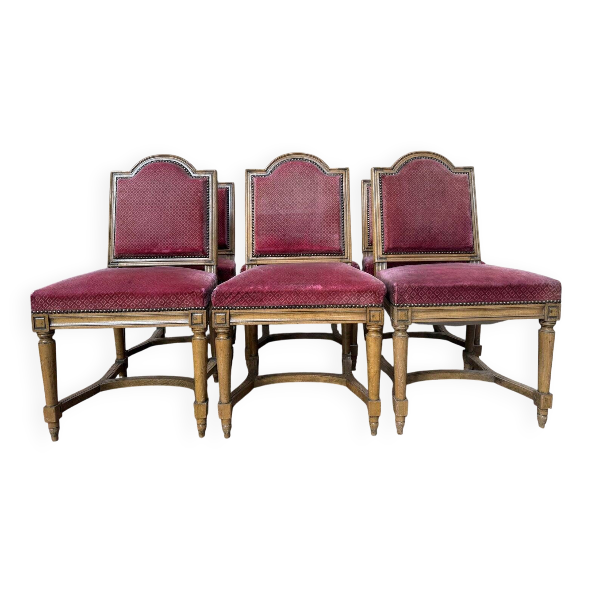 Set of 6 chairs in High Period - Renaissance style