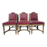 Set of 6 chairs in High Period - Renaissance style