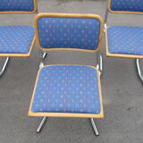 Set of Five Chairs, Italy, 1970s