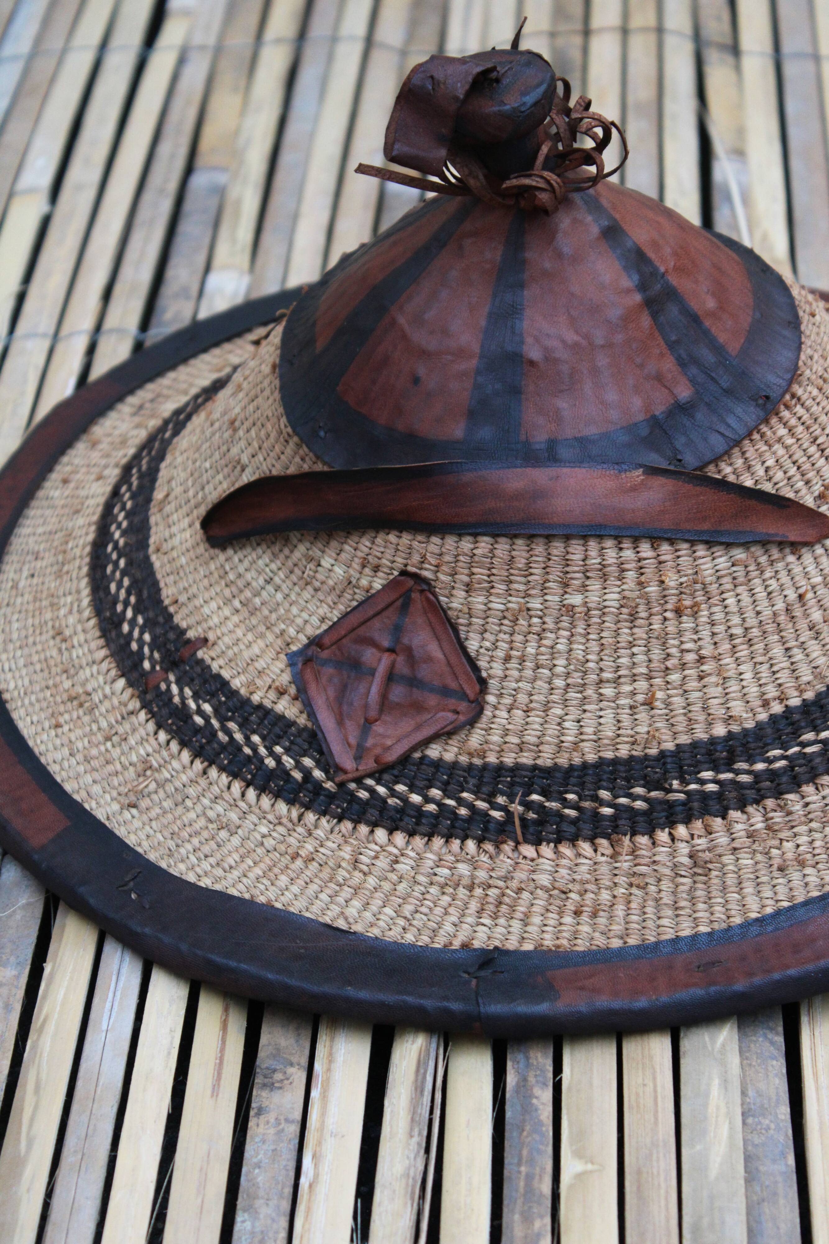 Straw dogon hat