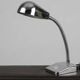 Vintage desk lamp in chrome metal