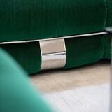 Living room, 2 armchairs and 3-seater sofa, OKAY model, Adriano Piazzesi, 1970