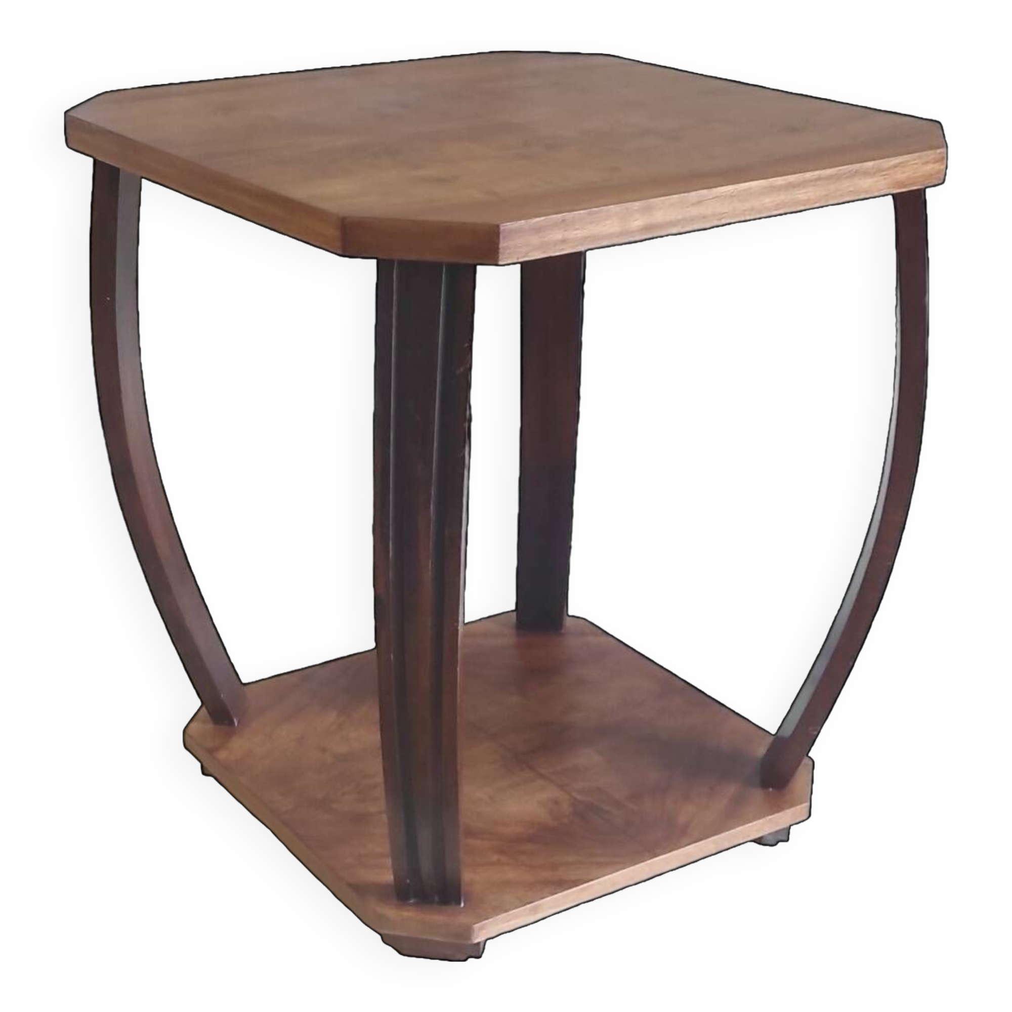 Arts Deco style coffee table in solid wood - mid. 20th century