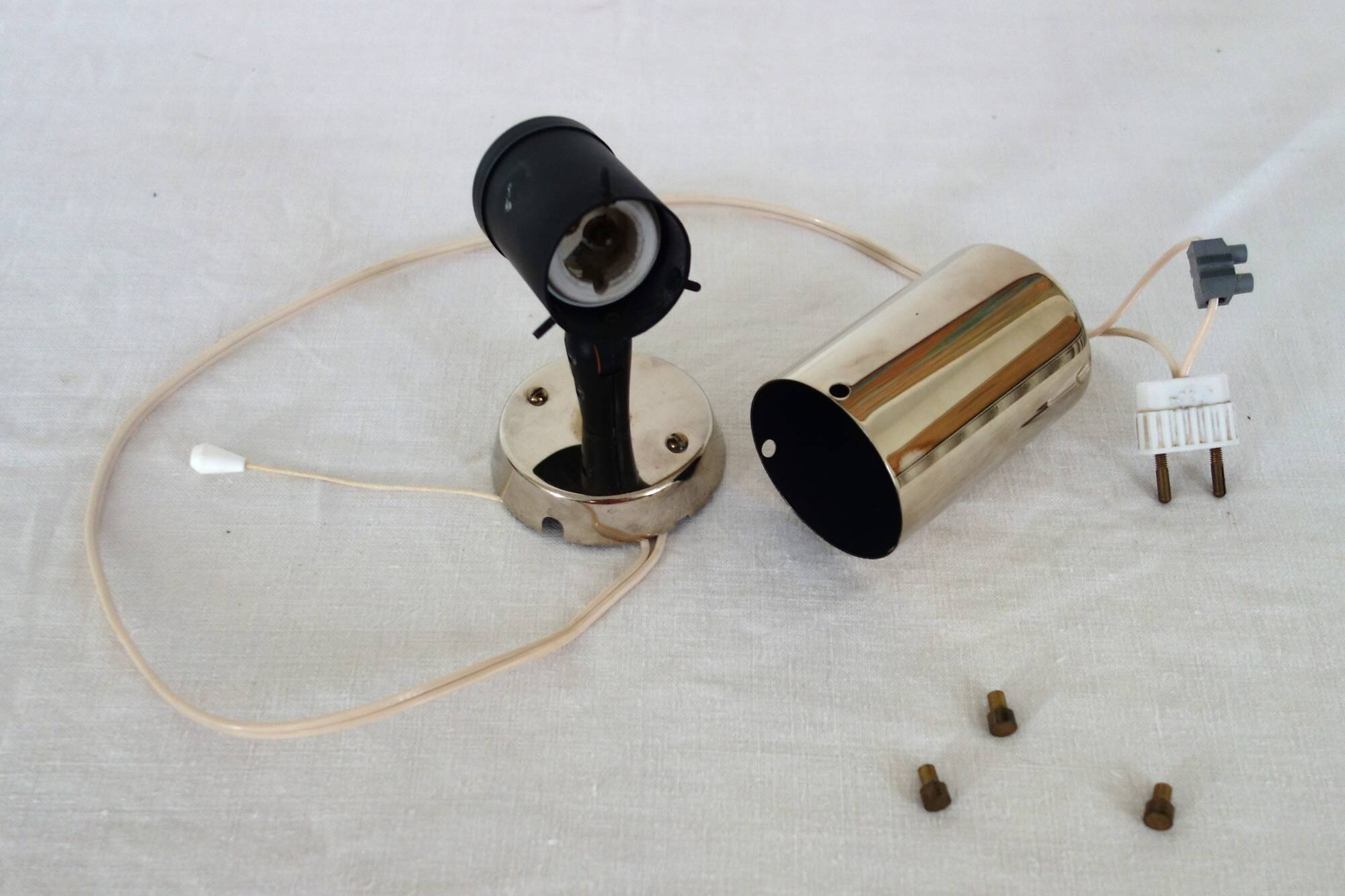 2 Zodiac wall lights by Jacques Biny from the 1950s.