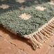 Tapis berbère tissé main traditionnelle taille 200x300 cm
