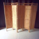 Vintage bamboo screen