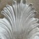 Art Deco shell wall lamp 49cm