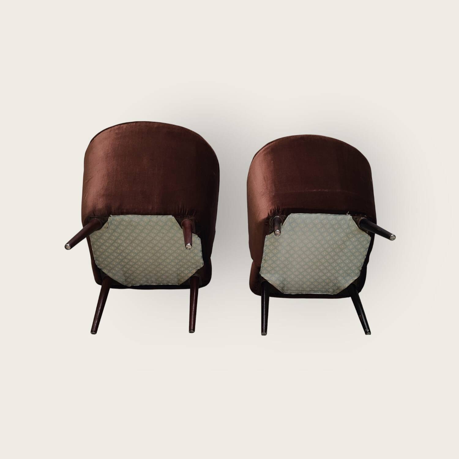 Mid-century armchairs