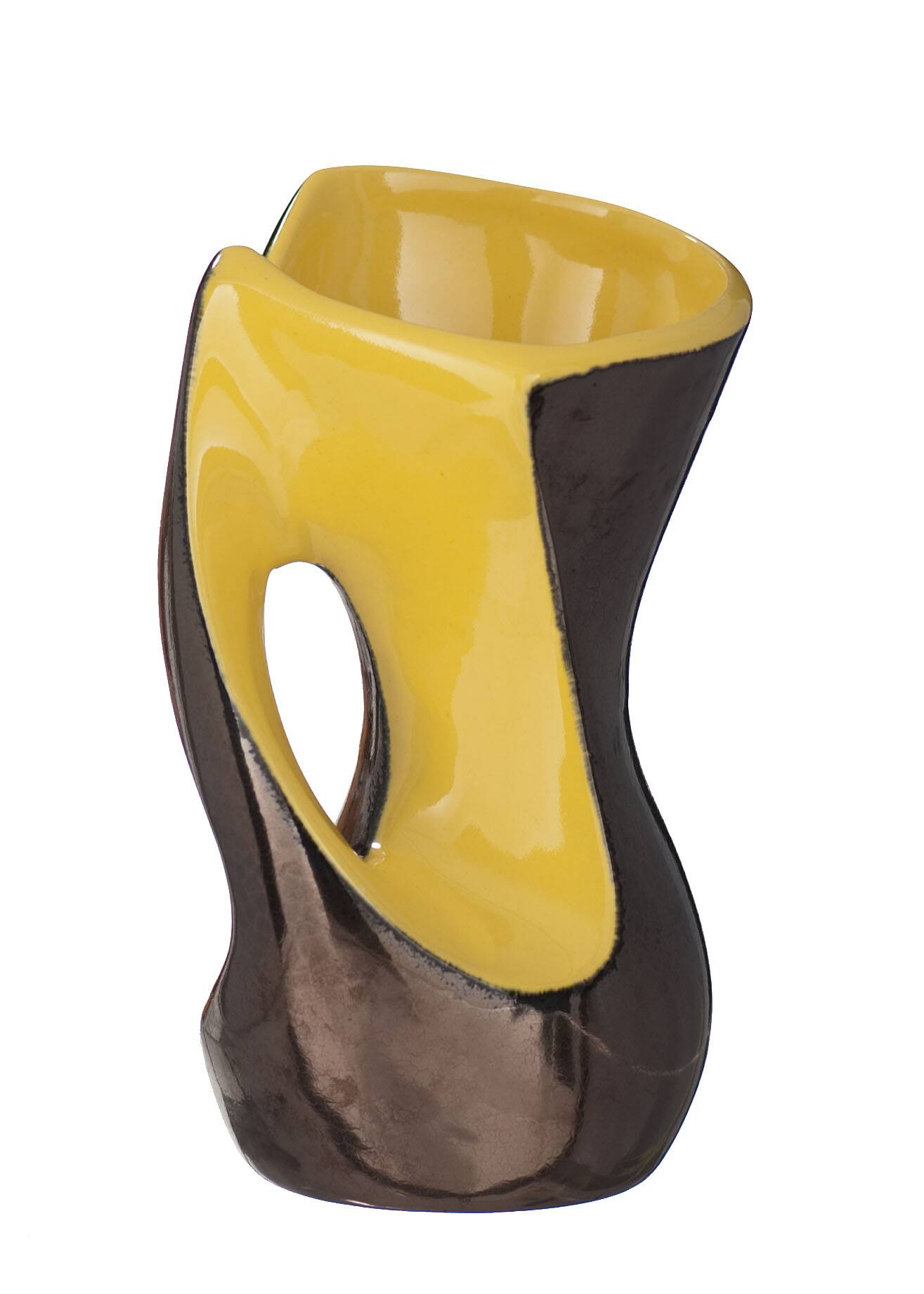 Vallauris ceramic pitcher vase signed Céramidi Year 50/60