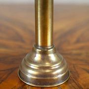 20th-Century Candleholders with Glass Shades, 1950s, Set of 2