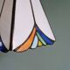 Stained glass pendant light, Tiffany style
