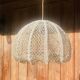 Suspension bohème vintage en crochet