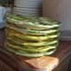 6 oyster plates by Foucard-Jourdan from the 50s