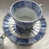 Antique tea service KG Lunéville late 19th century – Antique decoration – French earthenware