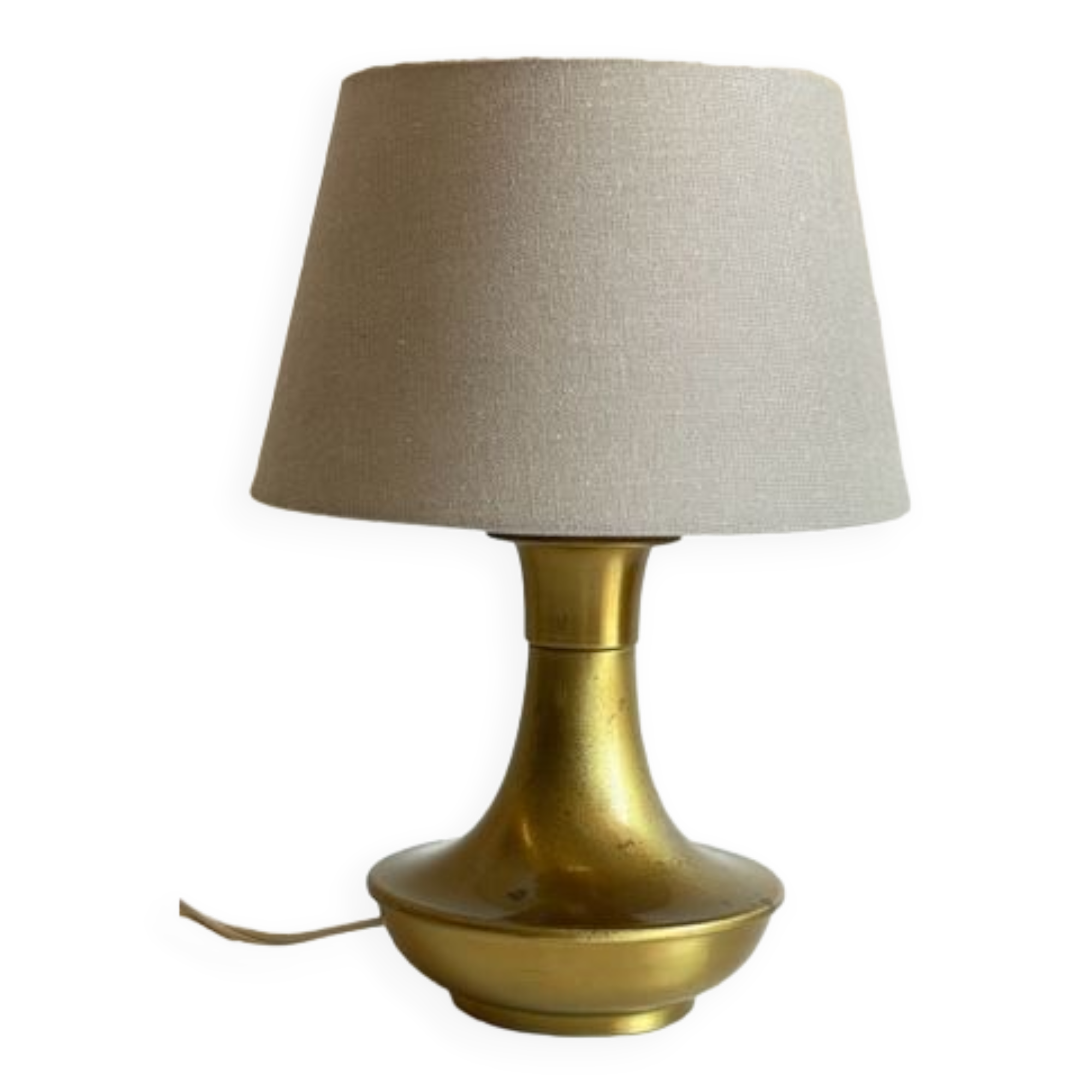 Lampe en laiton vintage
