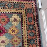 Kazak oriental hallway rug