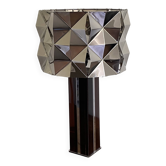 Lampe cinétique. 1970. Plexiglas fumé. Space age.