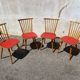 Set of 4 Baumann Sonata bistro chairs