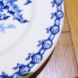 Flat compote dish on pedestal Gien Thistles (2)