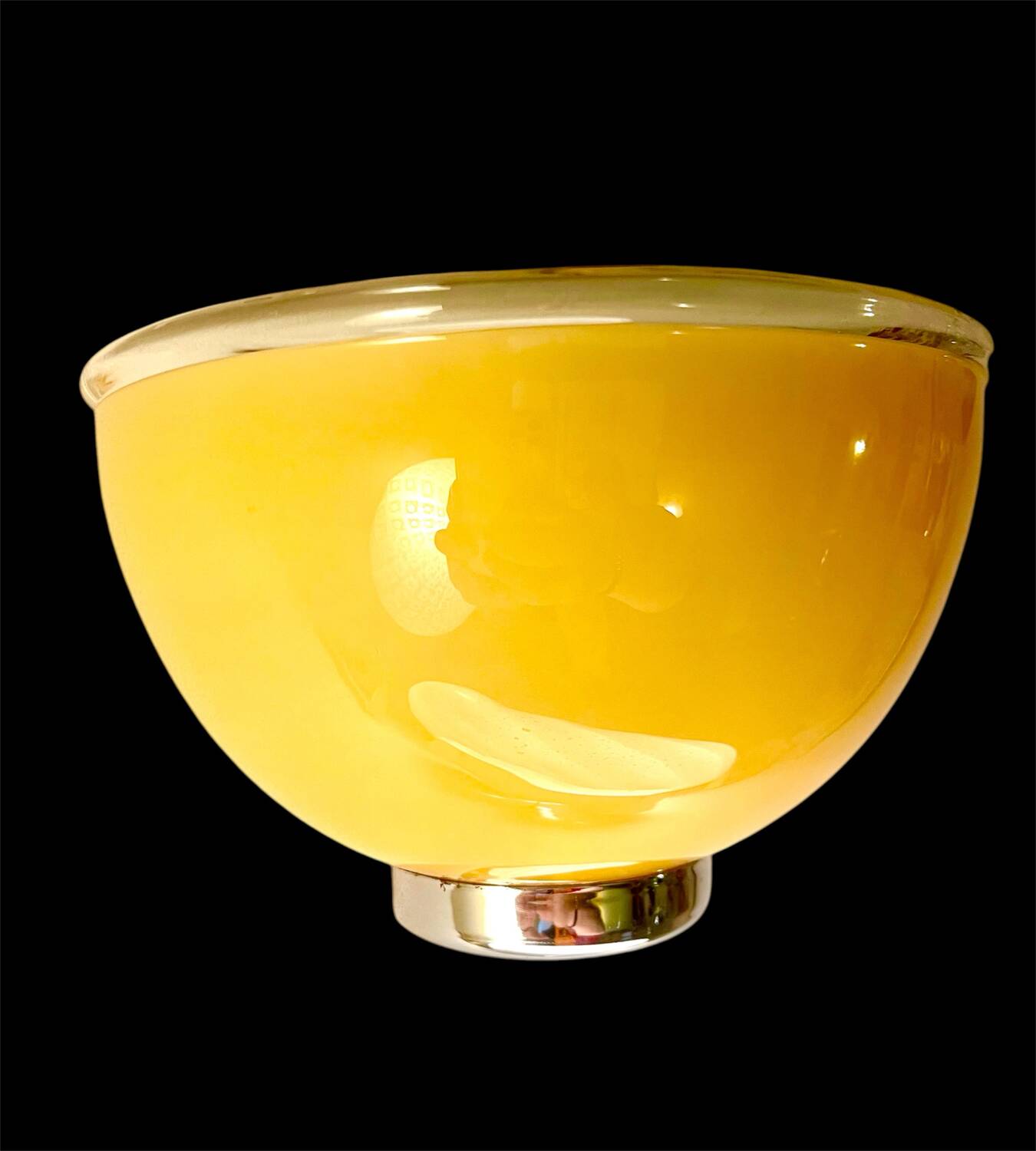 Pair of Murano glass wall lights by Vistosi for Artemide, Italy 1980.