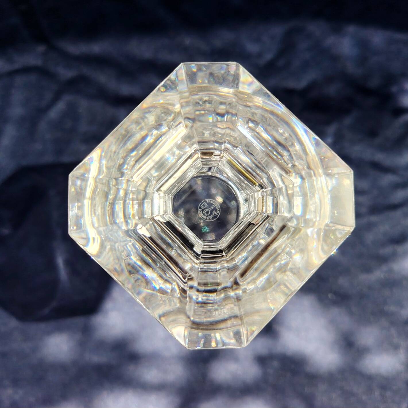 Whiskey decanter, crystal, Harcourt 1841, Baccarat