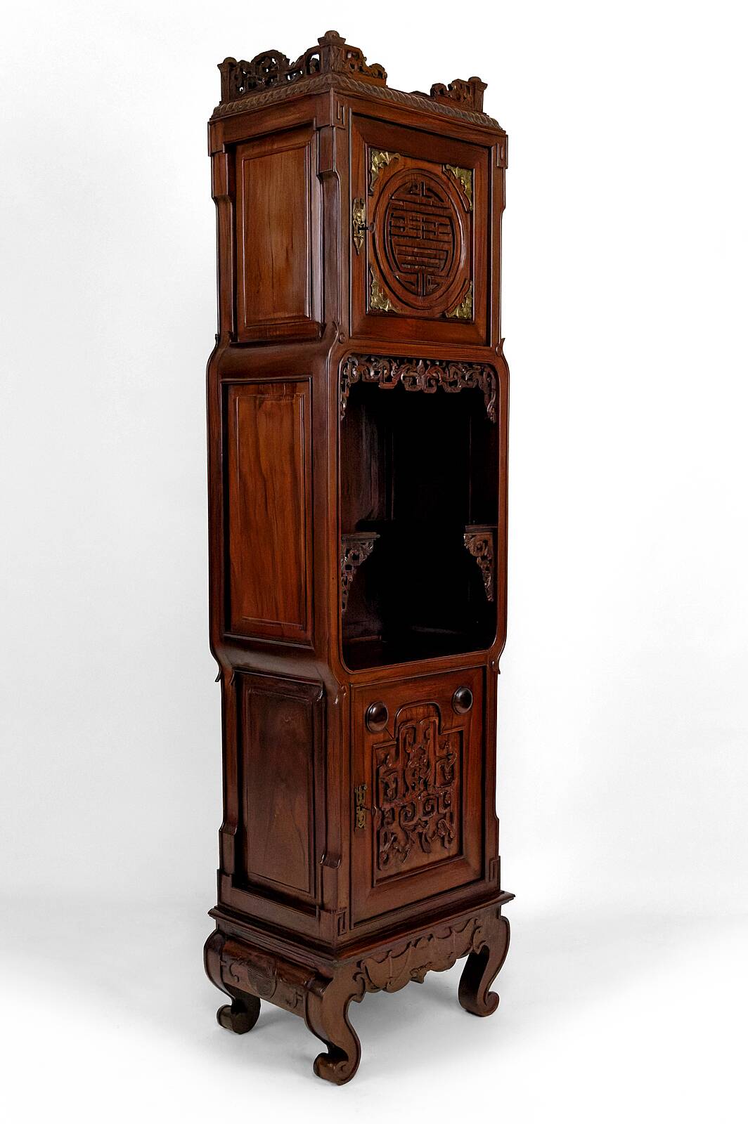 Asian bat cabinet, circa 1880