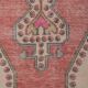 Vintage Turkish handmade rug 129x213 cm