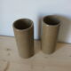 Lot de 2 vases en grès