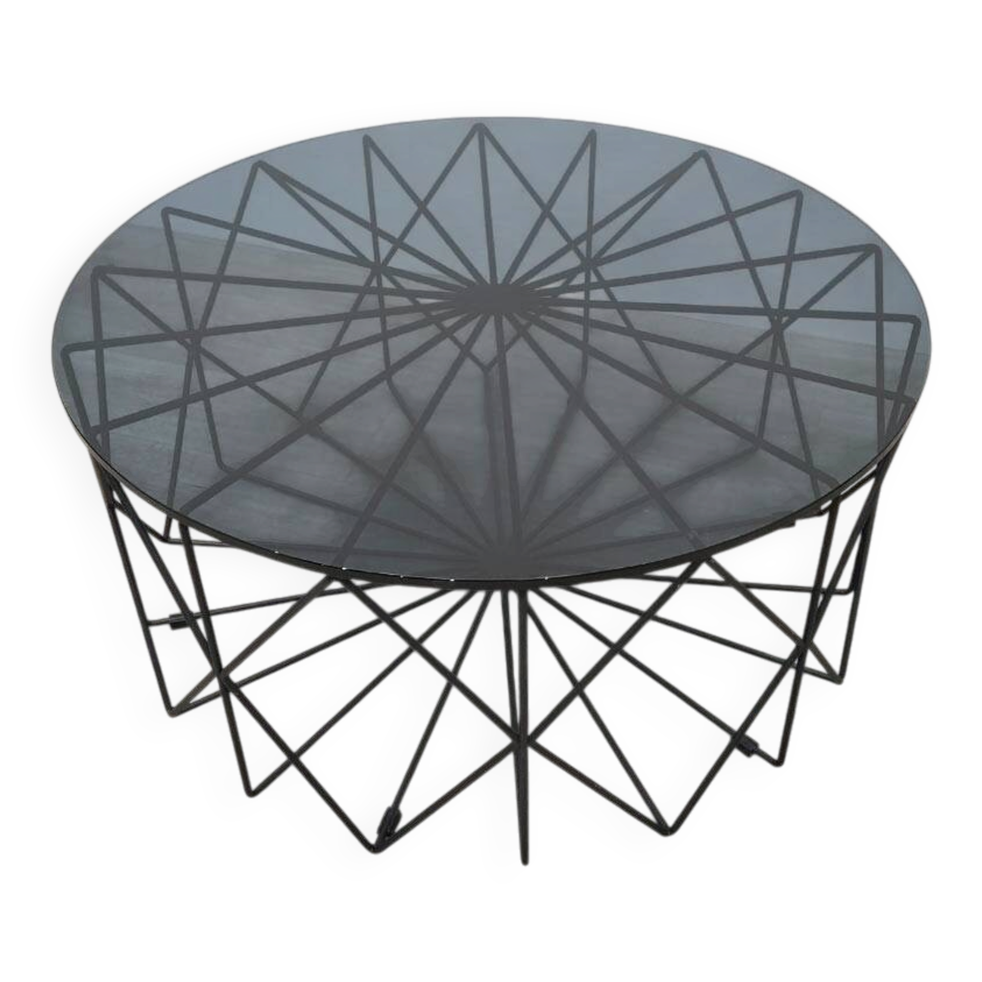 Bolia Vitro Ø90 coffee table in glass