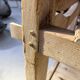 Old light wood mixer