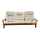 Yngve Ekström Dymling Three-Seater Pine Sofa for Swedese, 1970s