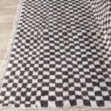 Handmade wool Berber rug 300X195 cm