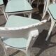 Series of 6 white Baumann Bistro