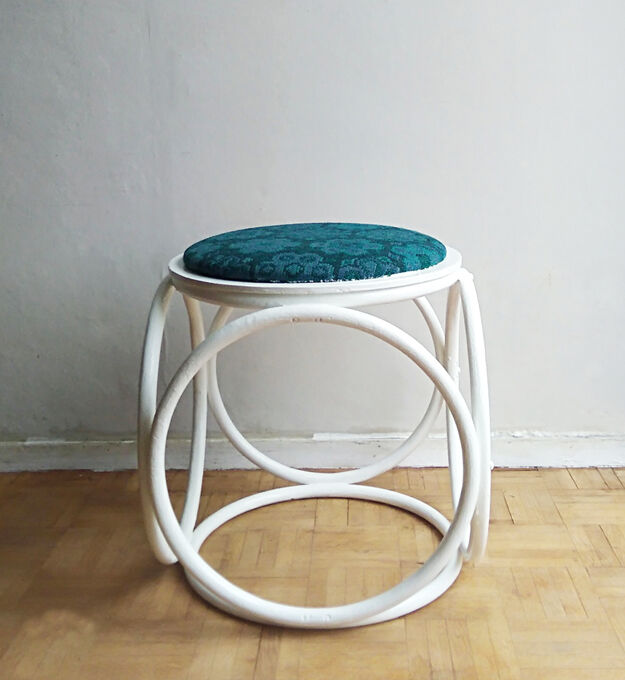 Wooden stool - 1970s
